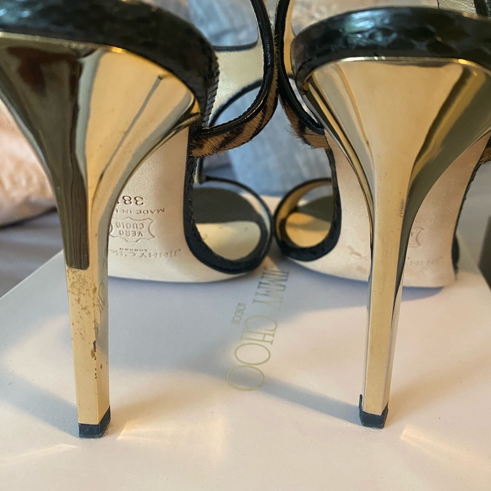 Jimmy choo 38.5 heels - Picture 3 of 8